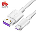 Huawei USB 5A Type C Cable P20 Pro lite Mate 9 10 Pro P10 Plus lite V10 USB 3.1 Type-C Original Supercharge Super Charger Cable-One 5A Cable-1M 5A type C cable-JadeMoghul Inc.