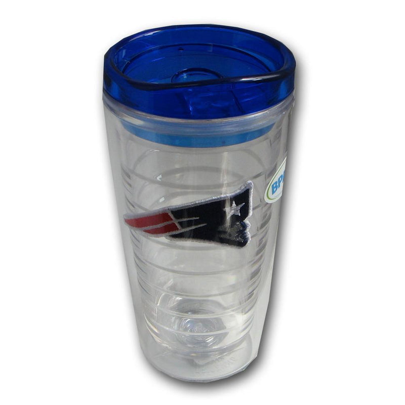Hunter Insulated Tumbler With Patch - New England Patriots-Home and Office Items-JadeMoghul Inc.