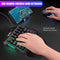 HXSJ J50 Ergonomic Keyboard And Mouse Combo Colorful Backlight One-Handed Wired Gaming Keyboards 5500DPI PC Gamer Set For LOL CS JadeMoghul Inc. 