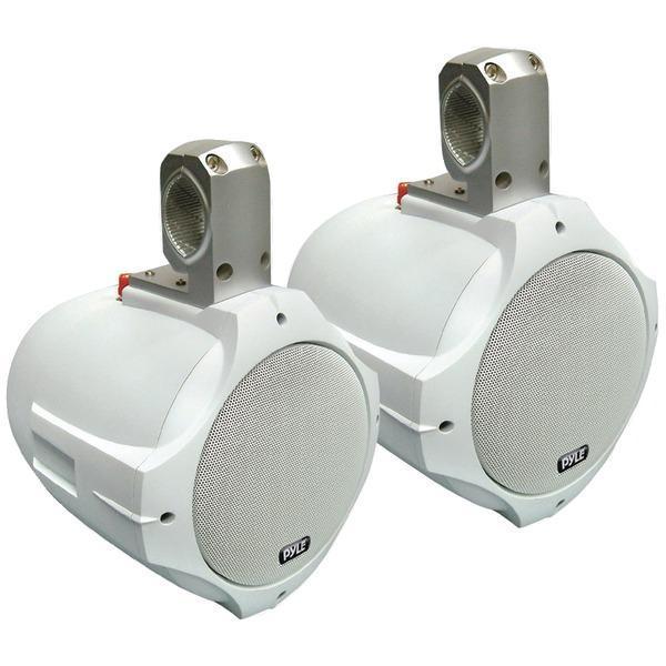 Hydra Series 2-Way Wakeboard Speakers (6.5", 200 Watts, White)-Speakers, Subwoofers & Tweeters-JadeMoghul Inc.