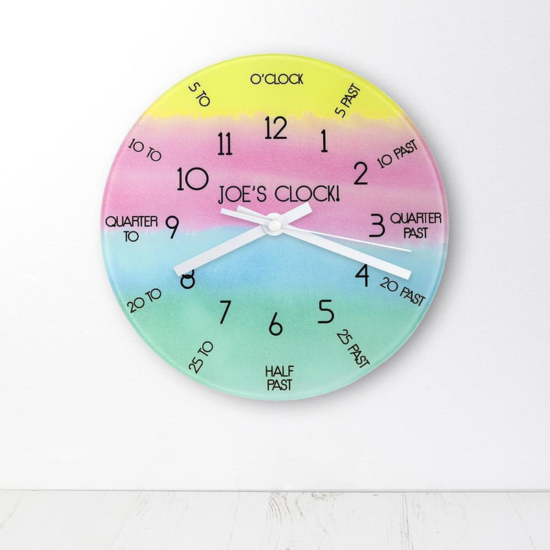 I Can Tell The Time! Personalized Clock - Wall Clock