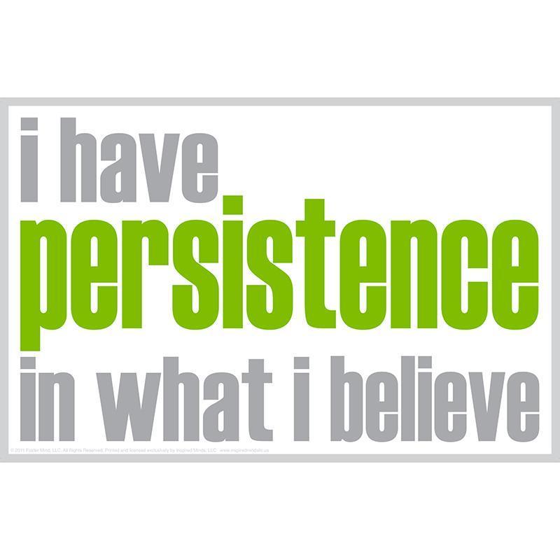 I HAVE PERSISTENCE POSTER-Learning Materials-JadeMoghul Inc.