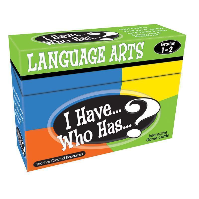 I HAVE WHO HAS LANGUAGE ARTS GAMES-Learning Materials-JadeMoghul Inc.