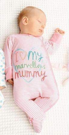 "I Heart Mommy/Daddy" Baby Romper-as picture 6-12M-JadeMoghul Inc.