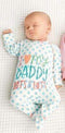 "I Heart Mommy/Daddy" Baby Romper-as picture 7-12M-JadeMoghul Inc.