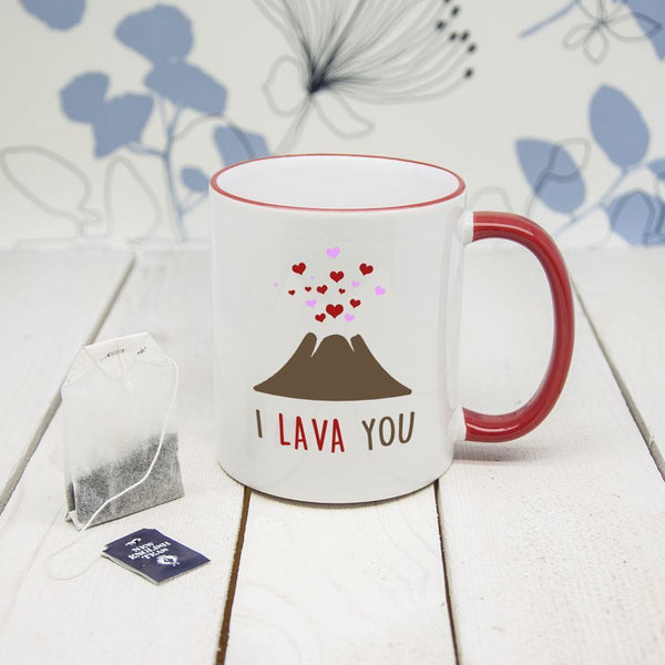 I Lava You" Romantic Mug (unpersonalised)"