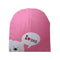 I LOVE MOM/DAD Cartoon Bear Knitted Cotton Beanie Cap Cute Baby Hat Warm Spring Autumn Hats Caps for 0.5-3years old children-dad pink-JadeMoghul Inc.