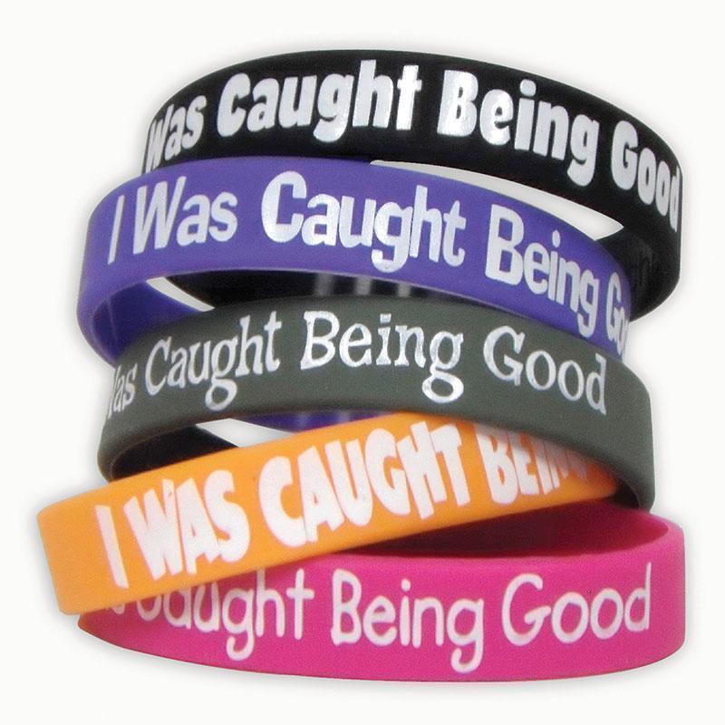 I WAS CAUGHT BEING GOOD WRISTBANDS-Learning Materials-JadeMoghul Inc.