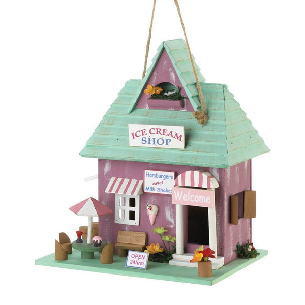 Home Decor Ideas Ice Cream Shop Birdhouse