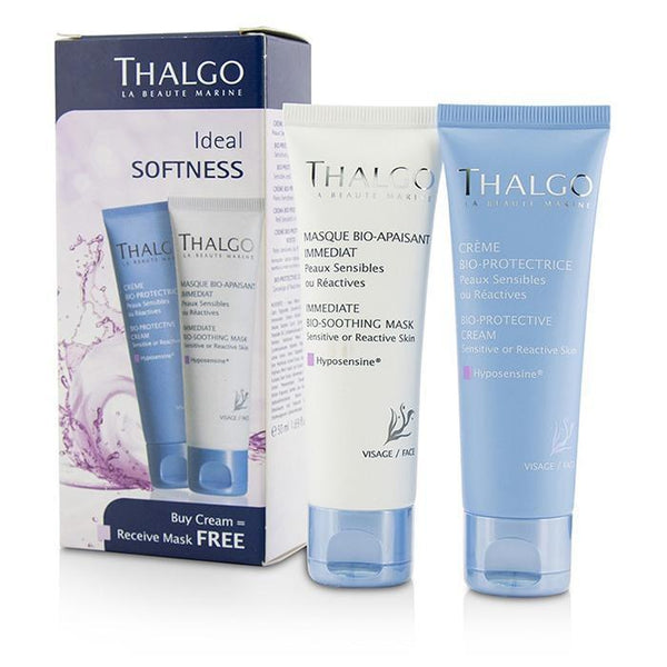 Ideal Softness Kit: Bio-Protective Cream 50ml + Immediate Bio-Soothing Mask 50ml - 2pcs-All Skincare-JadeMoghul Inc.