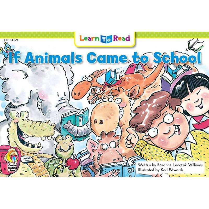 IF ANIMALS CAME TO SCHOOL LEARN TO-Learning Materials-JadeMoghul Inc.