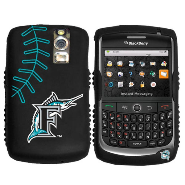 iFanatic MLB Florida Marlins Cashmere Silicone Blackberry Curve Case-ELECTRONIC MEDIA-JadeMoghul Inc.