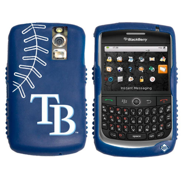iFanatic MLB Tampa Bay Rays Cashmere Silicone Blackberry Curve Case-ELECTRONIC MEDIA-JadeMoghul Inc.