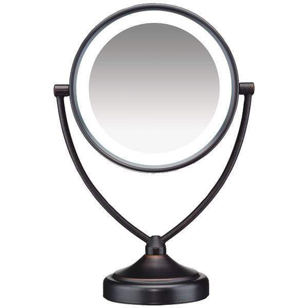 Illuminations 1x/10x Fluorescent Vanity Mirror-Personal Care-JadeMoghul Inc.