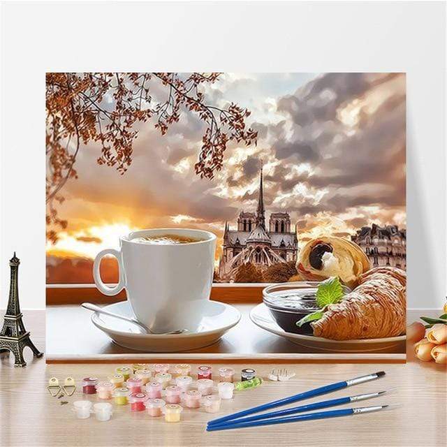 Imagine Scenery Paint By Numbers Hand Painted Home Decor Kits Drawing Canvas DIY Oil Coloring Painting Pictures By Numbers AExp