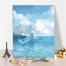 Imagine Scenery Paint By Numbers Hand Painted Home Decor Kits Drawing Canvas DIY Oil Coloring Painting Pictures By Numbers AExp