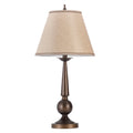 Immaculate Traditional Table Lamp, Bronze Set of 2-Table & Desk Lamp-Bronze-Metal-JadeMoghul Inc.