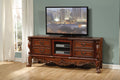 Impressive TV Stand, Cherry Oak Brown-Entertainment Centers and Tv Stands-Cherry Oak Brown-Poplar Wood Basswood Veneer MDF-JadeMoghul Inc.