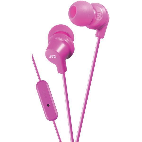 In-Ear Headphones with Microphone (Pink)-Headphones & Headsets-JadeMoghul Inc.