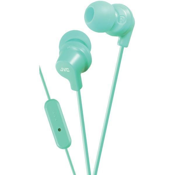 In-Ear Headphones with Microphone (Teal)-Headphones & Headsets-JadeMoghul Inc.