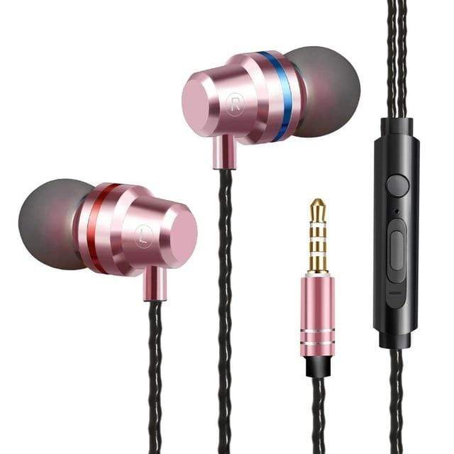 In-Ear Wired Earphone 3.5mm Earbuds Earphones Music Sport Gaming Headset With mic For IPhone Xiaomi Samsung Huawei Stereo JadeMoghul Inc. 