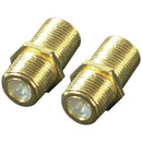 In-Line F-Connectors, 2 pk-Cables, Connectors & Accessories-JadeMoghul Inc.