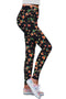 In The Night Lucy Floral Print Performance Leggings - Women-In The Night-XS-Black/Brown/Orange-JadeMoghul Inc.