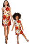 In The Wheat Field Adele Fancy Grey Floral Shift Dress - Girls-In The Wheat Field-18M/2-Grey/Red/White-JadeMoghul Inc.