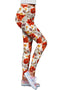 In The Wheat Field Lucy Floral Performance Legging - Women-In The Wheat Field-XS-Grey/Red/White-JadeMoghul Inc.