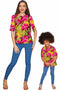 Indian Summer Sophia Catchy Floral Print Fancy Top - Girls-Indian Summer-18M/2-Yellow/Pink-JadeMoghul Inc.