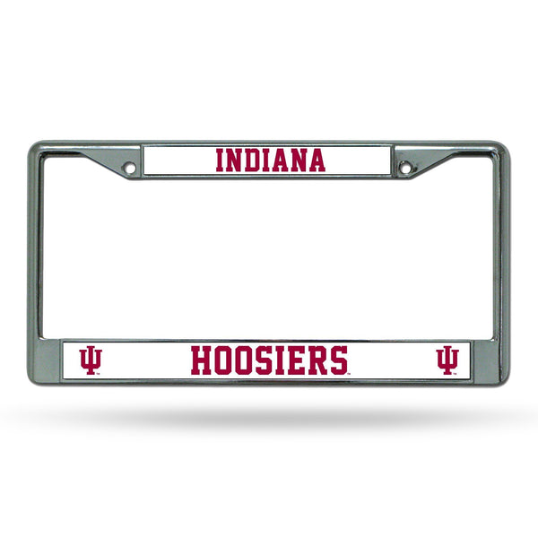 Unique License Plate Frames Indiana Chrome Frame