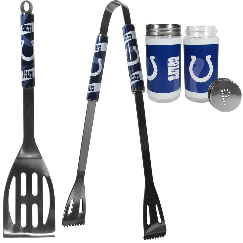 Indianapolis Colts 2pc BBQ Set with Tailgate Salt & Pepper Shakers-Tailgating Accessories-JadeMoghul Inc.