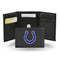 Credit Card Wallet Indianapolis Colts Embroidered Trifold