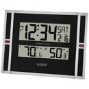 Indoor/Outdoor Thermometer & Atomic Clock-Weather Stations, Thermometers & Accessories-JadeMoghul Inc.
