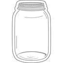 INDUSTRIAL CHIC MASON JARS CUT OUTS-Learning Materials-JadeMoghul Inc.