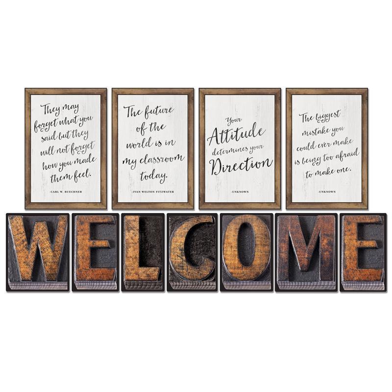 INDUSTRIAL CHIC WELCOME BBS-Learning Materials-JadeMoghul Inc.