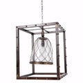 Industry Style Karlin Chandelier-Chandeliers-Gray-metalglass-JadeMoghul Inc.