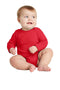 Infant & Toddler Rabbit Skinsnfant Long Sleeve Baby Rib Bodysuit. RS4411 Rabbit Skins