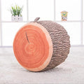 Inflatable Stool Kids Plush Toys 3D Fruit Series Pillow Cushion Soft Cute Toy For Home Decor-Stump-JadeMoghul Inc.