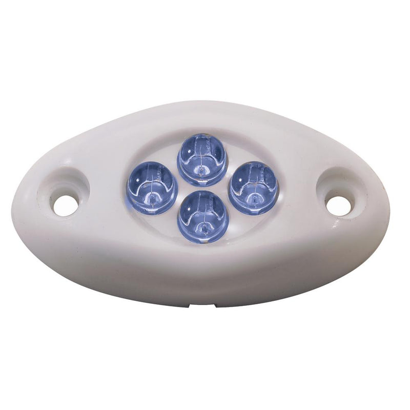 Innovative Lighting Courtesy Light - 4 LED Surface Mount - Blue LED-White Case [004-2100-7]-Interior / Courtesy Light-JadeMoghul Inc.