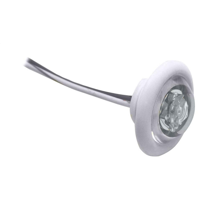 Innovative Lighting LED Bulkhead-Livewell Light "The Shortie" White LED w- White Grommet [011-5540-7]-Interior / Courtesy Light-JadeMoghul Inc.