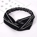 Ins Fashion Women Retro Style Hairband floral Print Headband Cross Knot headband Bandage Summer Head Bandanas n Sweet Hair Bands AExp