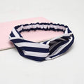 Ins Fashion Women Retro Style Hairband floral Print Headband Cross Knot headband Bandage Summer Head Bandanas n Sweet Hair Bands AExp