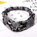 Ins Fashion Women Retro Style Hairband floral Print Headband Cross Knot headband Bandage Summer Head Bandanas n Sweet Hair Bands AExp
