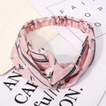 Ins Fashion Women Retro Style Hairband floral Print Headband Cross Knot headband Bandage Summer Head Bandanas n Sweet Hair Bands AExp