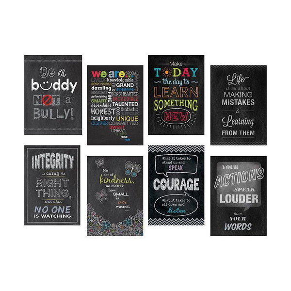 INSPIRE U POSTERS SET OF 8-Learning Materials-JadeMoghul Inc.