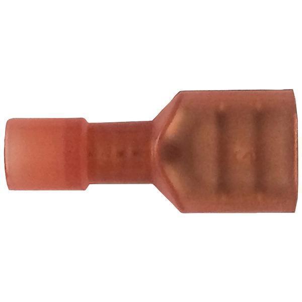 Installation & Hook-Up Accessories Nylon .25" Fully Insulated Quick-Disconnect Terminals, 100 pk (22-18 Gauge, Female) Petra Industries