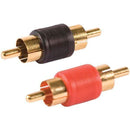 Installation & Hook-Up Accessories Plastic-Grip Gold Barrel Connectors, 2 pk (Male/Male) Petra Industries