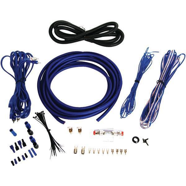 Installer Series Amp Installation Kit (4 Gauge, 1,600 Watts)-Installation & Hook-Up Accessories-JadeMoghul Inc.