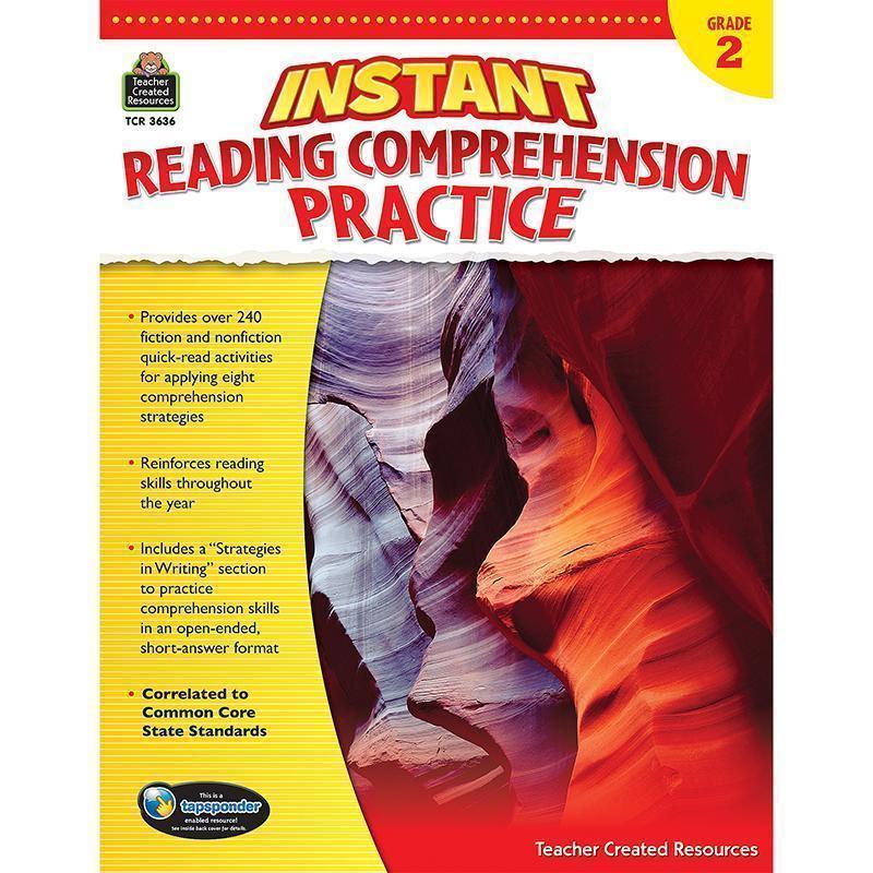 INSTANT READING GR 2 COMPREHENSION-Learning Materials-JadeMoghul Inc.